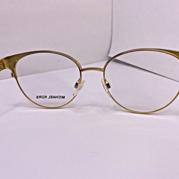 Michael Kors Eyeglasses Authentic Frame MK 3010 Adelaide IV 1076 51 [] 17 Gold - Picture 6 of 8